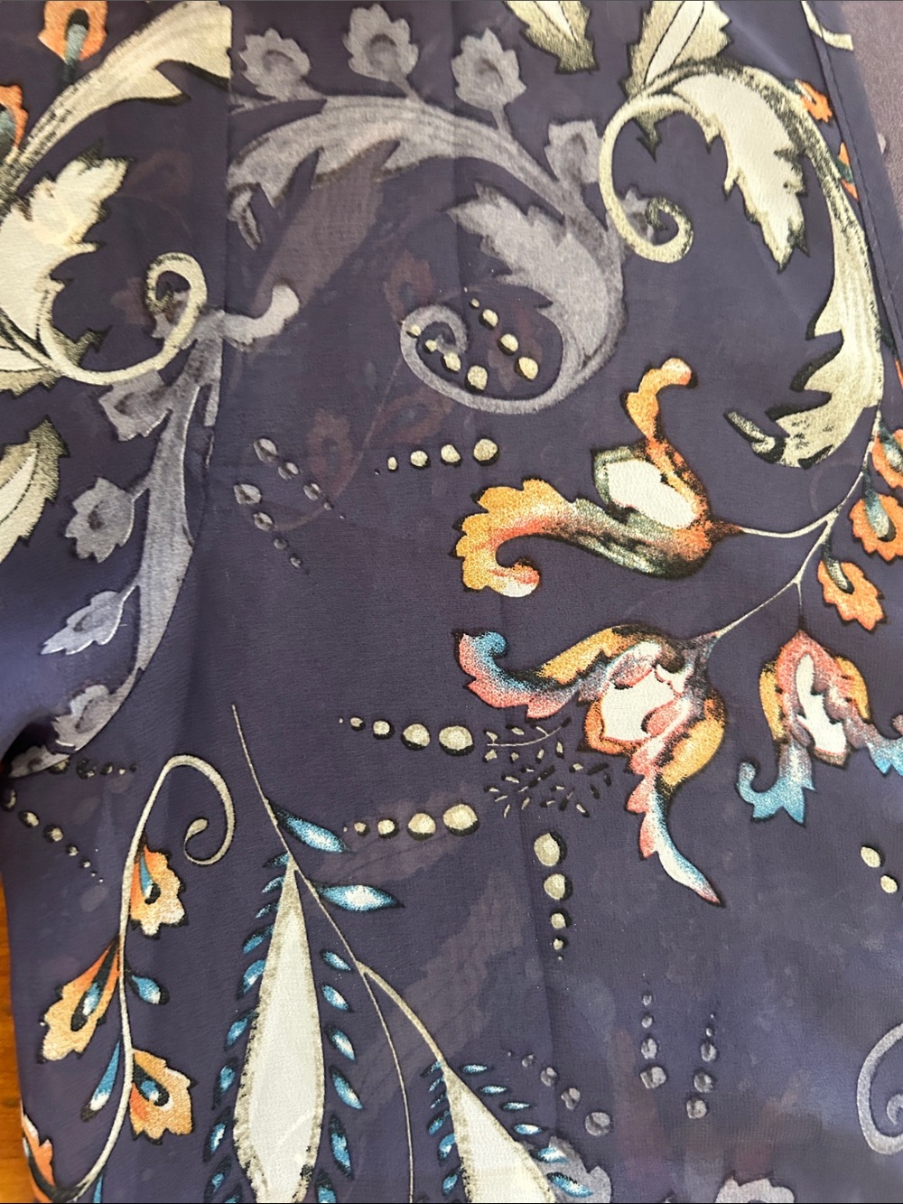 Floral Sheer Kimono (sold at Anthropologie) One Size - Picture 9 of 12